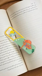 نشانک کتاب طرح روباه - سارنست